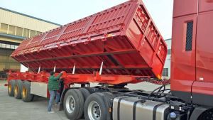 100t 3-akselinen kuorma-autonkuljetusauto